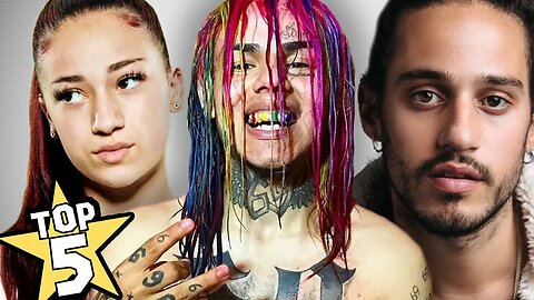 TOP 5 | MOST HATED RAPPERS | ( Iggy Azalea, 6ix9ine, Russ )