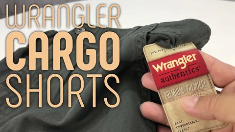 Wrangler Authentics Premium Relaxed Fit Twill Cargo Shorts Review