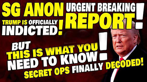 SG Anon Urgent Breaking Report - Final Decoded