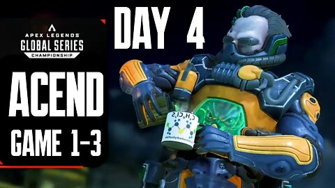 ALGS PRO LEAGUE: ACEND | Split 2, Day 4 | GAMES 1-3 | 03-19-23