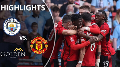 COMMANDING VICTORY 👏🏆 Manchester City vs. Manchester United _ FA Cup Final Highlights