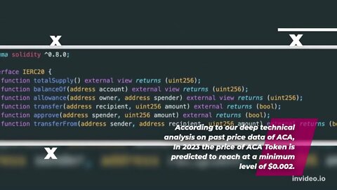 ACA Token Price Prediction 2022 2025, 2030 ACA Price Forecast Cryptocurrency Price Prediction