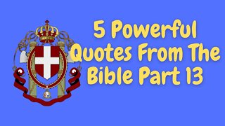 #religiousquotes #christianquotes #biblequotes #shorts 5 Powerful Quotes From The Bible Part 13