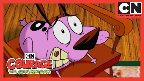 Courage The Cowardly Dog: Who's Behind The Mask ! | Cartoons