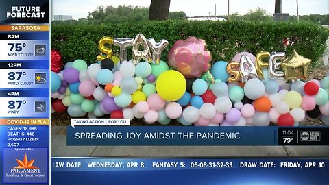 Local balloon artist spreads joy amid pandemic