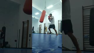 Punch And Elbow The Bag (5)