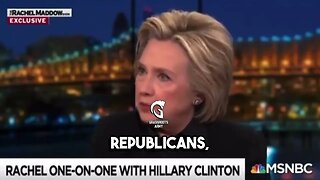 Wait, WHAT? What In The Hell, Did Hillary Clinton Just Say?