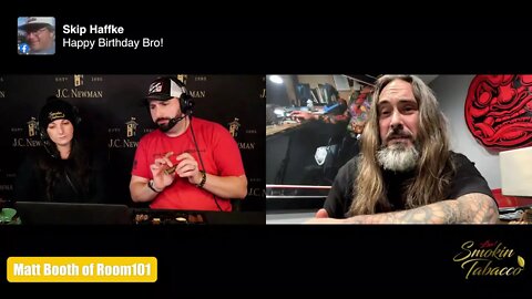 The Smokin Tabacco Show Holiday Cookie Pairing Episode with Matt Booth of Room101