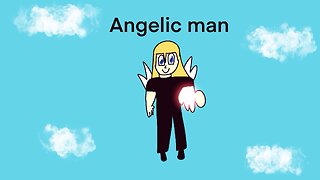 Angelic man