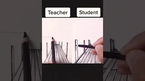 drawing teacher vs student #subscribe #youtube