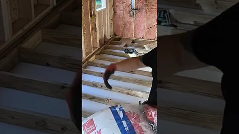 Insulating a raised garage floor