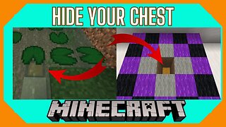 30 Ways To Hide Your Chest | Minecraft