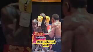 Whoa! Mbilli is the real deal! #boxing #boxingfight #proboxing #professionalboxing
