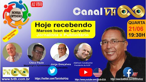 Nossa Opinião- recebe Marcos Ivan de Carvalho