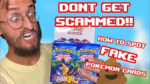 DONT GET SCAMMED! How To Spot FAKE Pokémon Cards AND Booster Boxes