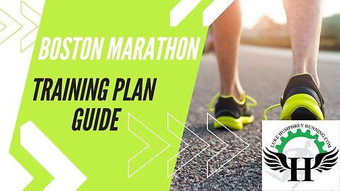 Boston Training Plan Guide