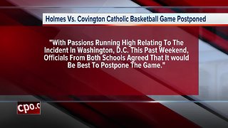 CovCath basketball game canceled