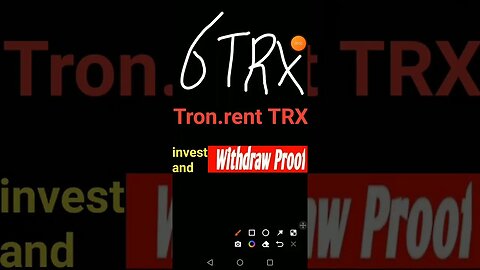 withdraw 6.16 trx free from tron rent በነፃ 6 trx አወጣሁ #Shorts