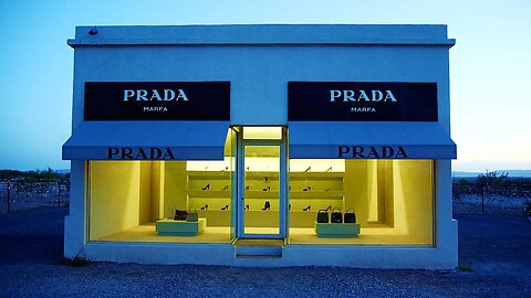 PRADA in the middle of a desert - Marfa TX