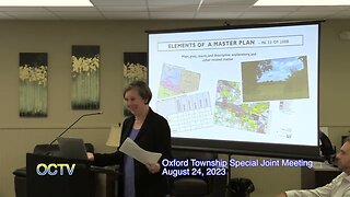 Oxford Township Joint Meeting: 8-28-23
