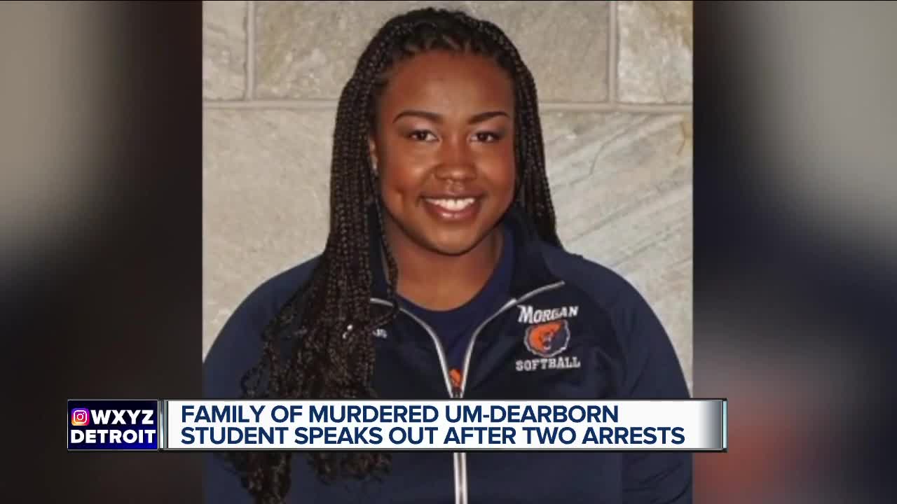 Family of murdered UM-Dearborn student speaks out after two arrests