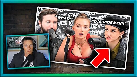 REACTION to MISANDRIST Feminist Wants To CASTRATE MEN! Whatever Podcast