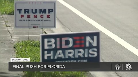 Trump, Biden make final push for Florida voters as election nears