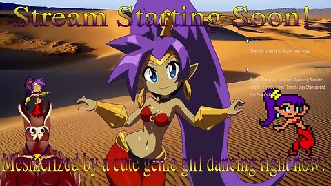An owl is RET-2-GO play Shantae and the Pirate's Curse!