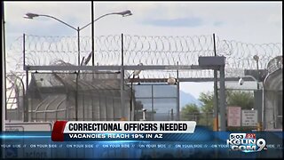 Official: Arizona corrections officers vacancy rates on rise