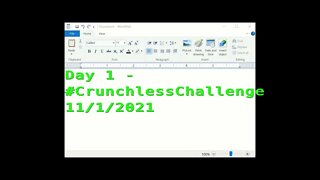 Day 1 - #CrunchlessChallenge : Game DevBo (Game Design Document) Beginnings