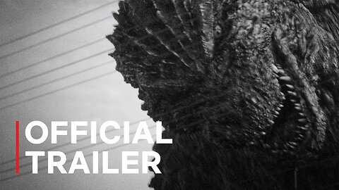 Godzilla Minus One Minus Color Official Trailer