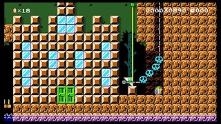 Playing some quick Link Levels in Mario Maker 2