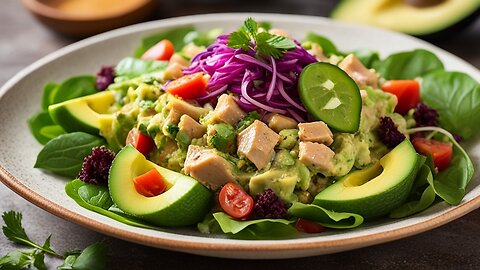 Delicious Keto Curry Spiked Tuna and Avocado Salad Recipe Easy and Nutritious