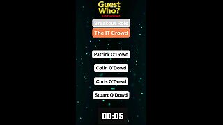 Guest This Actor #126 Like A Quick Quiz? | The IT Crowd