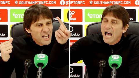 FURIOUS CONTE RANT 😡 | 'I see SELFISH PLAYERS! I don’t want to HIDE IT ANYMORE! Spurs USED TO IT!'