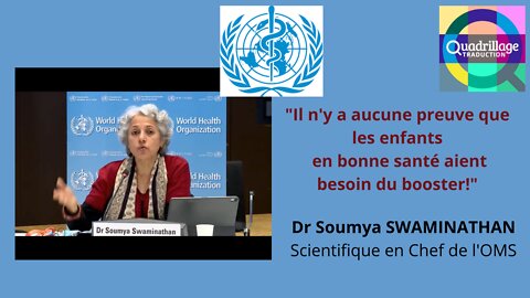 Il n’y a aucune preuve que les enfants en bonne santé aient besoin du booster!