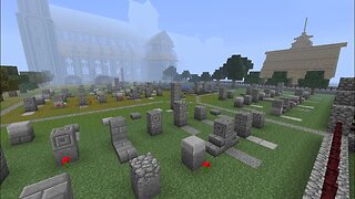 Minecraft: Cathedral pt 7 of 7 and Graveyard [part 73 s1]
