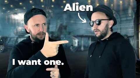 Explaining guns to an alien