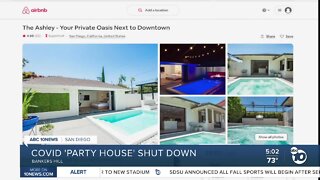 'Party House' shut down