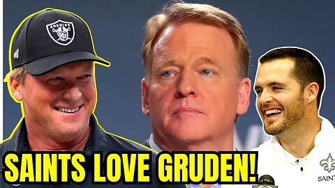 New Orleans Saints Players & Coaches LOVE Jon Gruden! Former Raiders HC NFL COMEBACK IS ON!