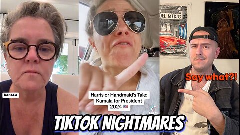 "Kamala Harris Supporters Cringe" Tiktok Nightmares