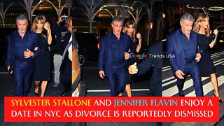 Sylvester Stallone And Jennifer Flavin Enjoy A Date