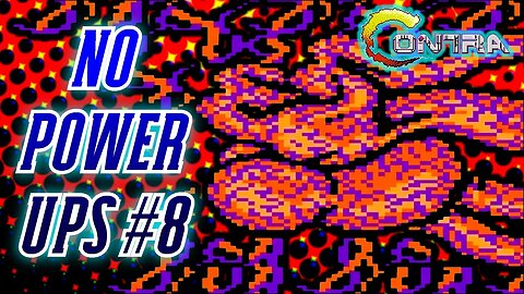 Contra gameplay No power up challenge #8