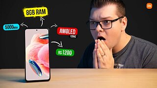 AGORA com 8GB RAM! Redmi Note 12 ficou AINDA MELHOR! *barato*