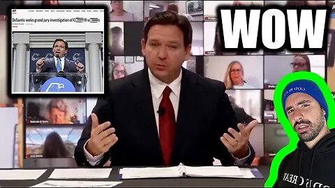 Ron DeSantis Announces Grand Jury Investigation Over Wrongdoing On The Big Pharma Injections!