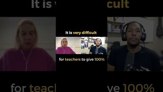 Can teachers give their 100%?