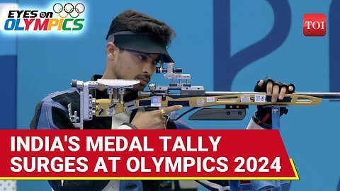 Once A Railway Ticket Collector, India's Swapnil Kusale Wins Medal In Shooting | Paris Olympics 2024