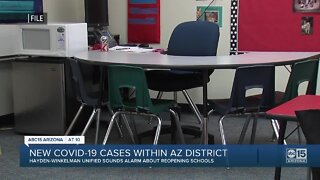 New COVID-19 cases within Arizona school district
