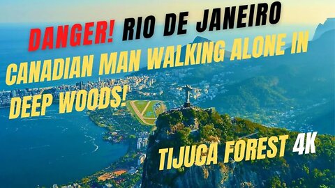 Walking through Tijuca Forest in Rio de Janeiro - PART 1