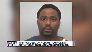 Police make human trafficking arrest in Madison Heights; officers say 2 women held against their will